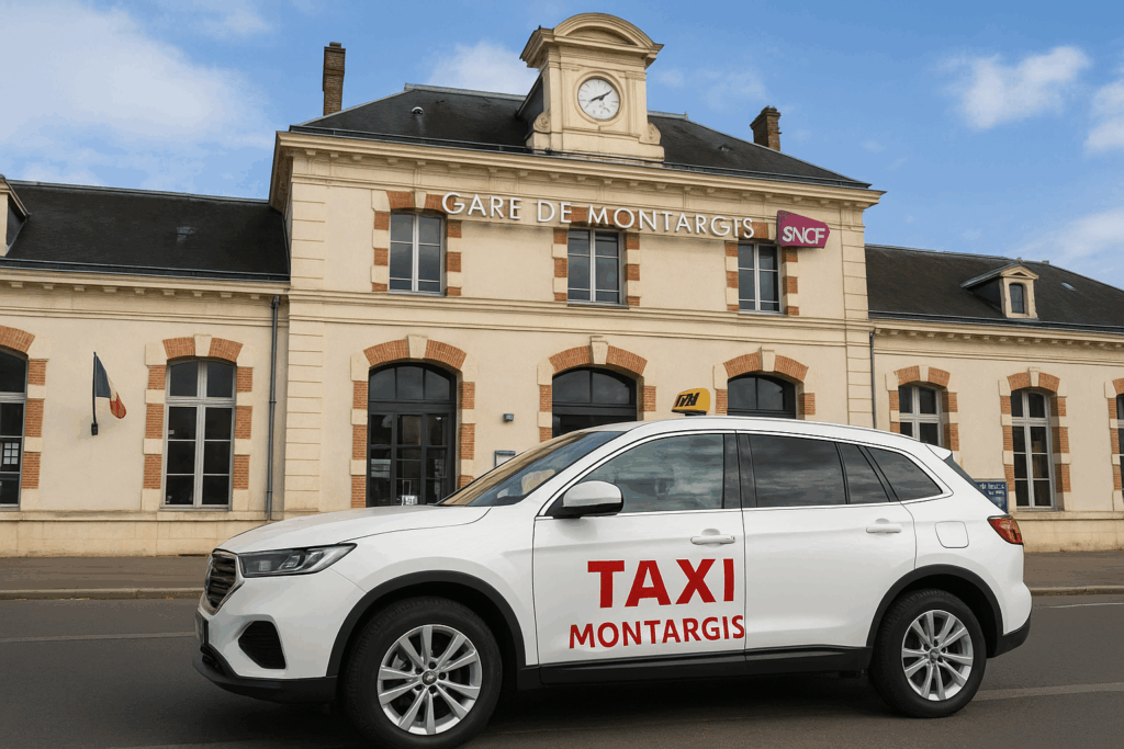 Taxi à la gare de Montargis pour transferts gares et aéroports